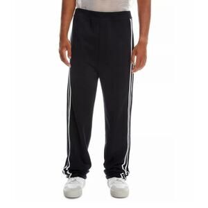 Ami Double Stripe Regular Fit Track Pants Mens Navy Blue Size XL